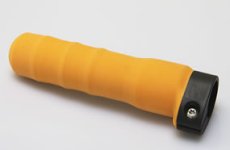 Contoured Orange Rubber Grip Med