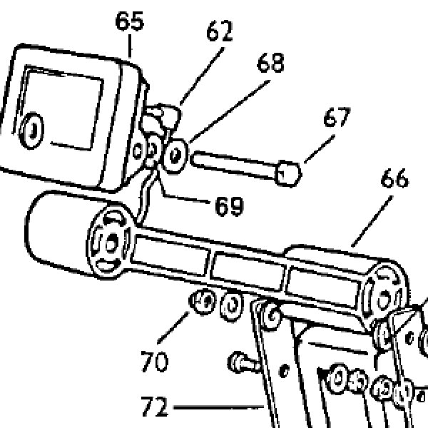 Flat Washer x 2｜concept2ローイングエルゴメーターパーツ