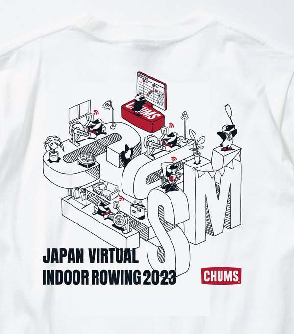 数量限定】concept2×CHUMS コラボTシャツ - 株式会社スターラインジャパン